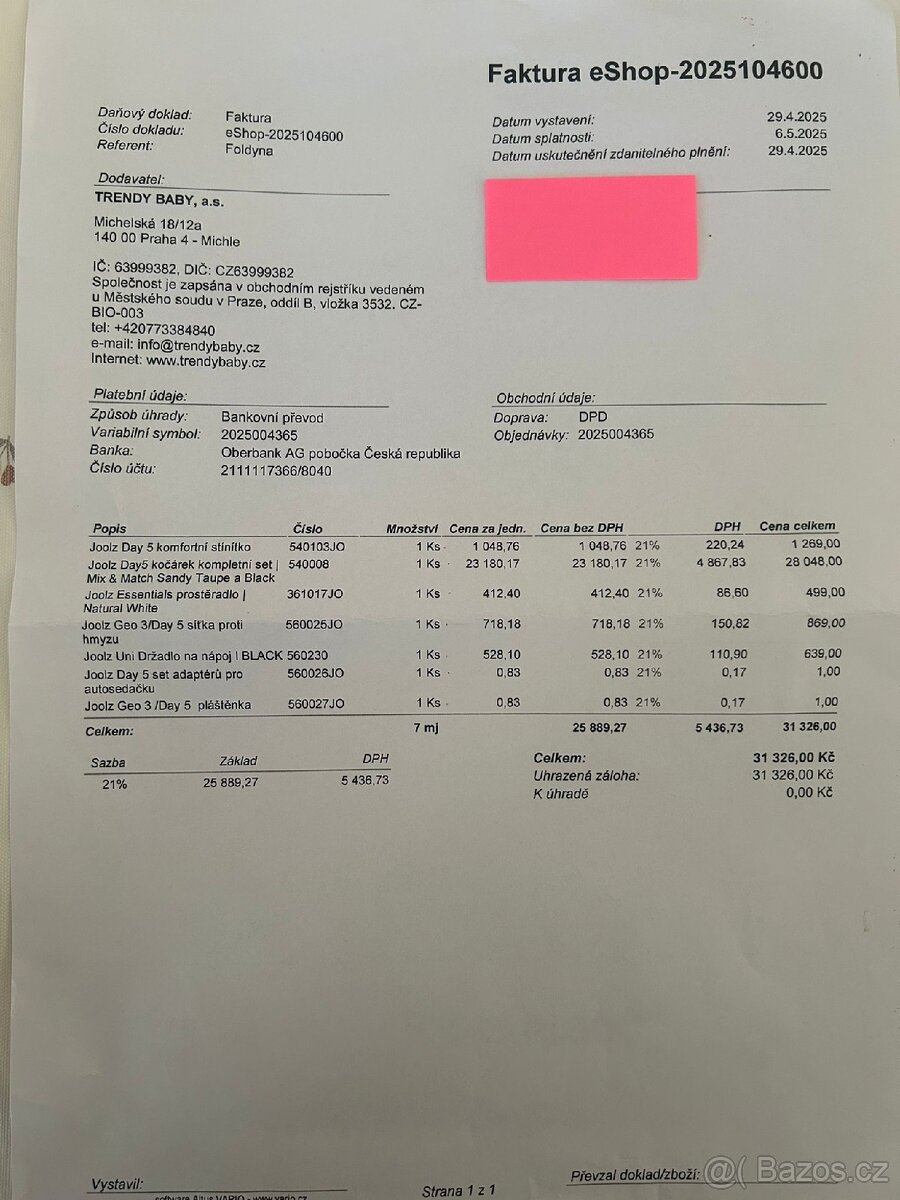 Kočárek Joolz Day5 3v1 V ZÁRUCE - 13