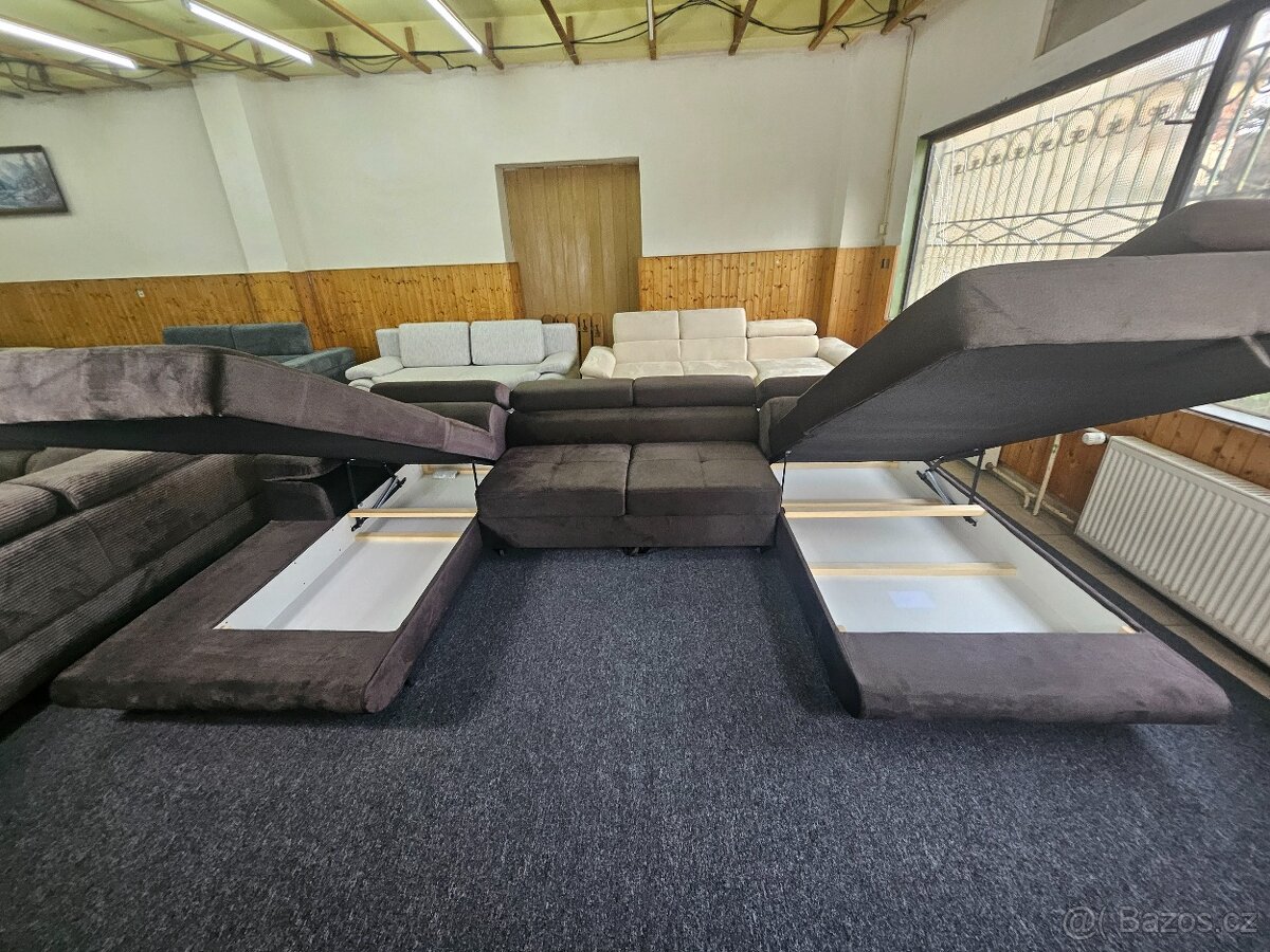 SEDACÍ SOUPRAVA TVARU - U - 13