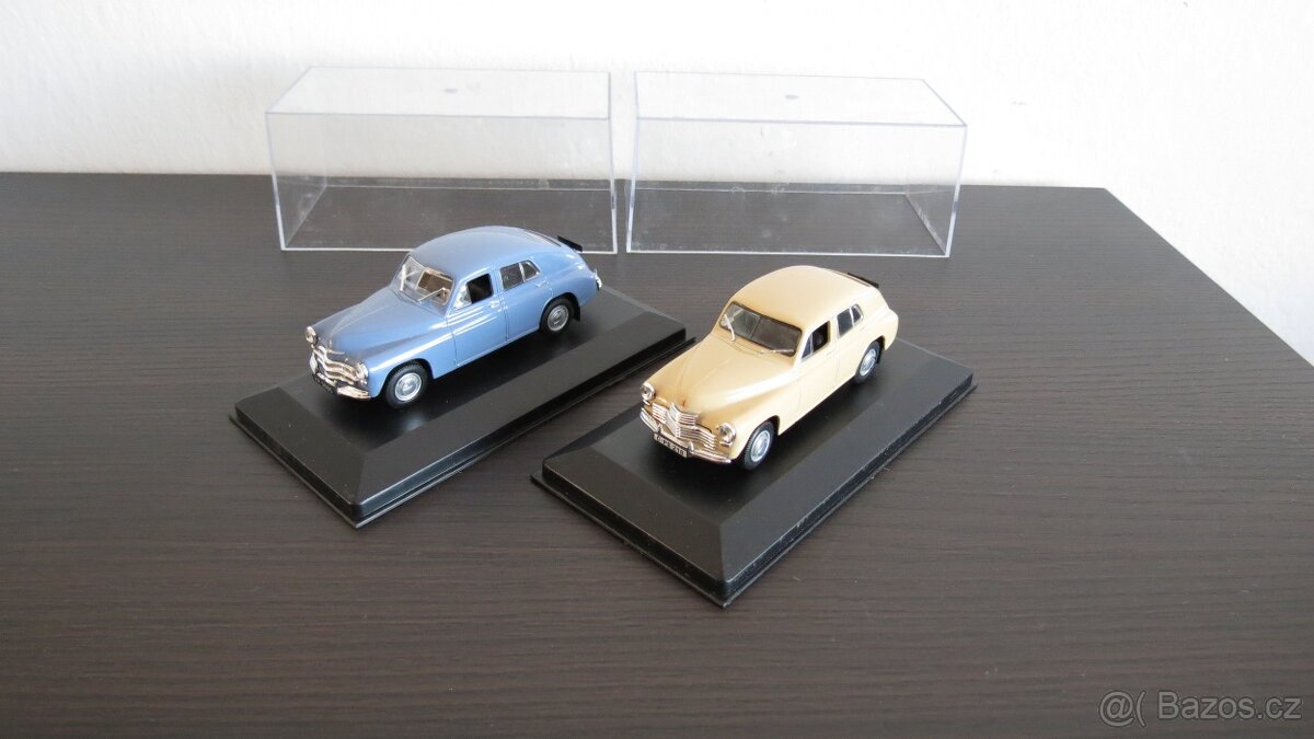 Autíčka modely Škoda, Tatra, Aston Martin, Maserati 1:43. - 13