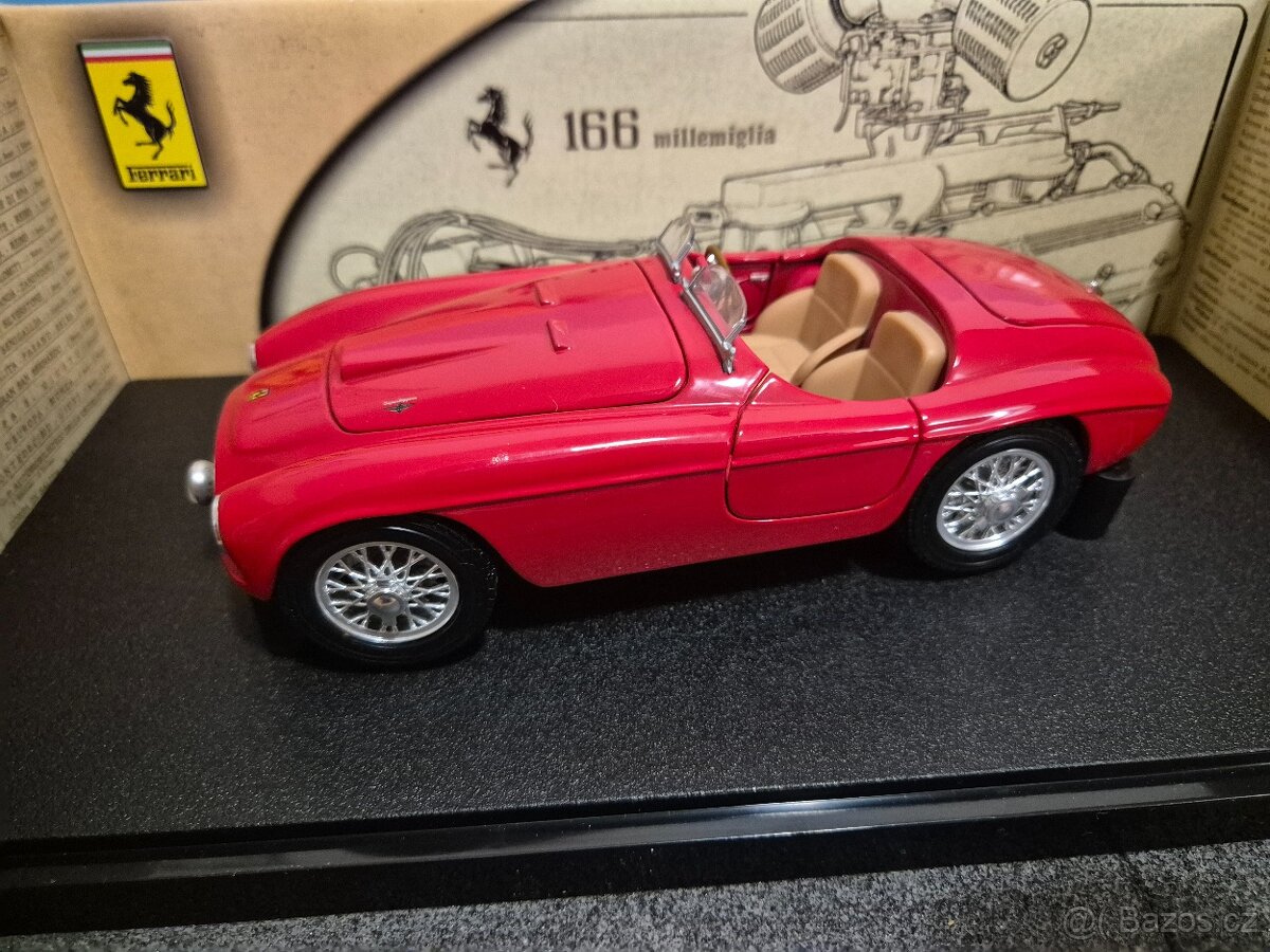 Prodám model 1:18 Ferrari 166MM - 13