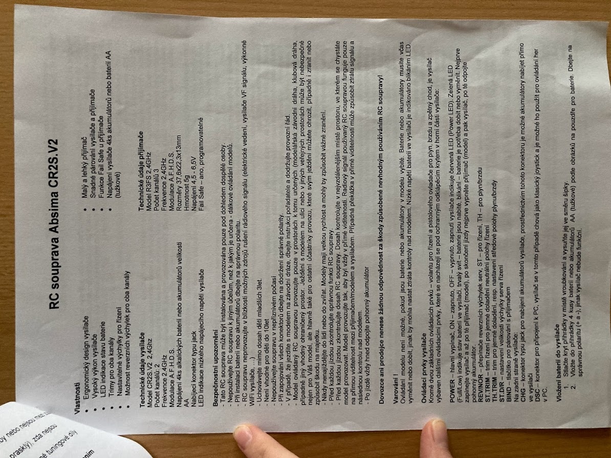 RC model auta ABSIMA AB/AT/AM 2,4, RTR - 13