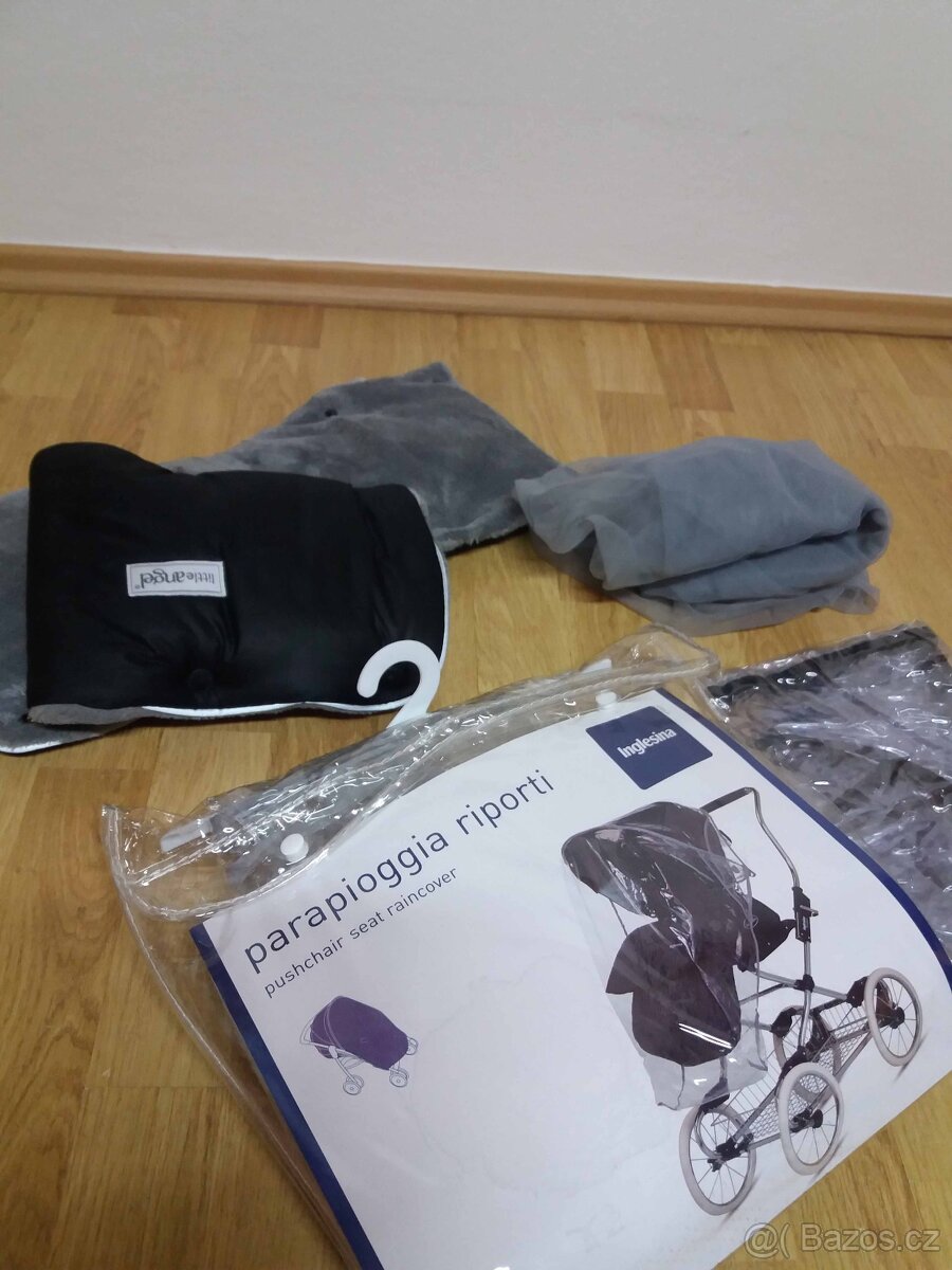 Kočárek INGLESINA Quad se zimní výbavou - 13