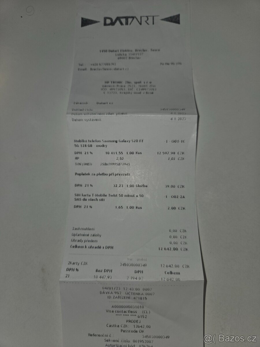 Samsung Galaxy S20 Fe 5g CZ distribuce 2023 - 13