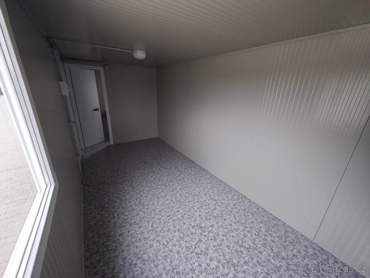 Stavební buňka 6,1 m – WC + umyvadlo - 13