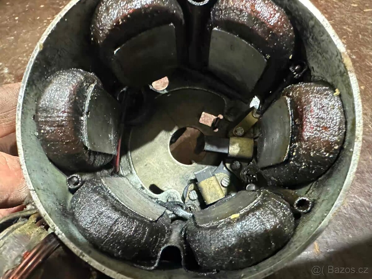 komlet funkčné zapalovani ROTOR STATOR REG. JAWA ČZ záruka - 13