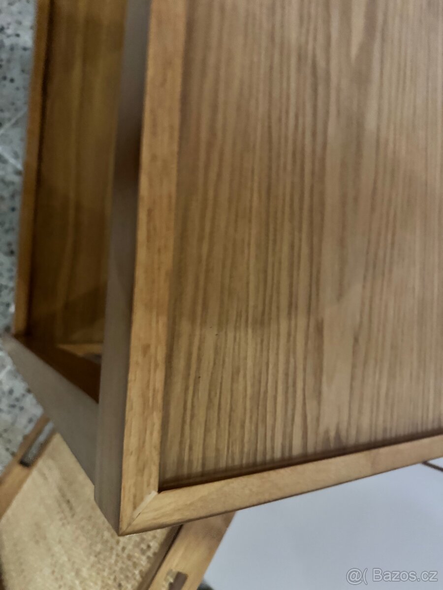 Krásný NOVÝ Dřevěný konzolový-servírovací stůl - 13