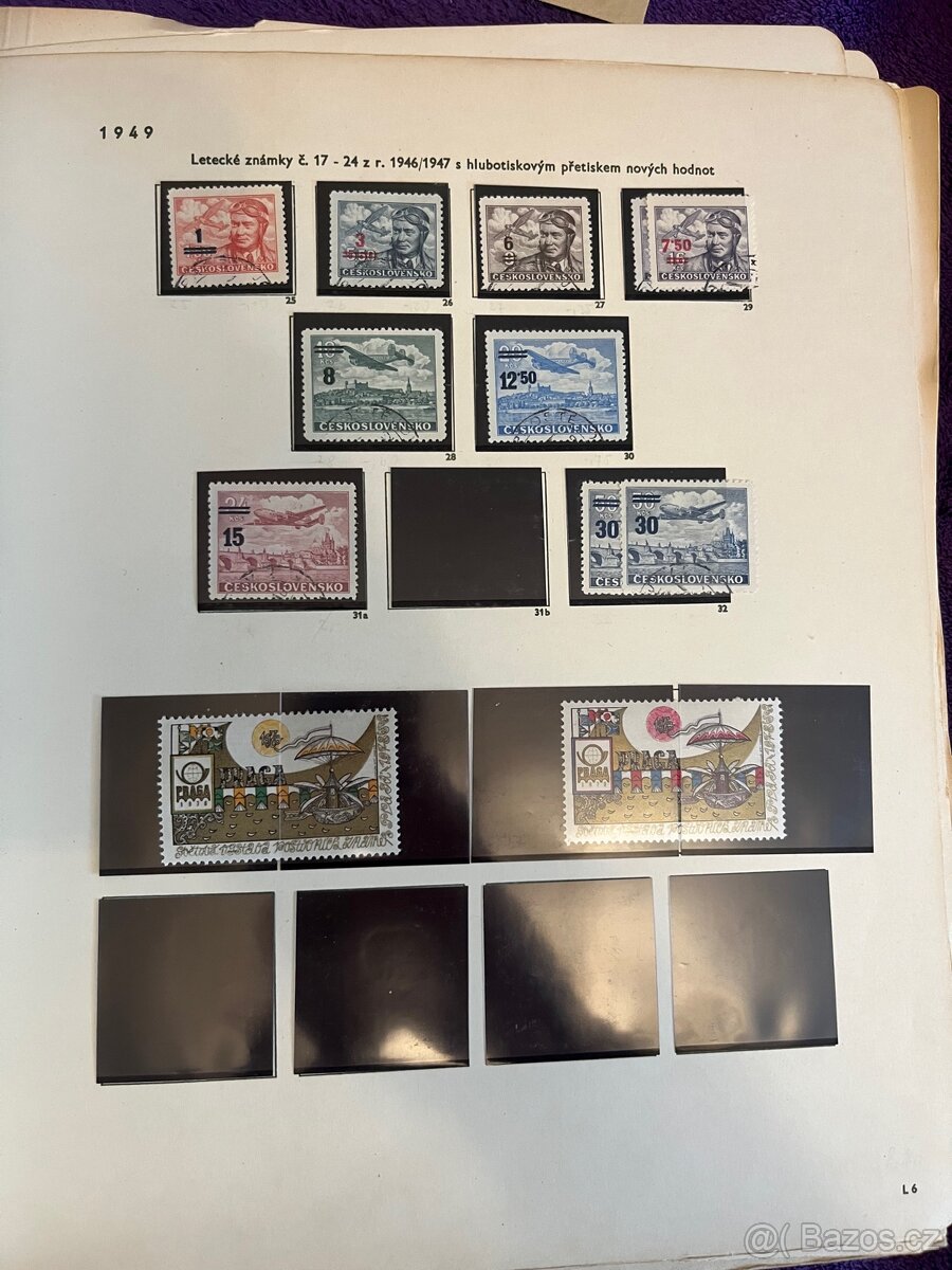 Poštovní známky z celého světa - 13