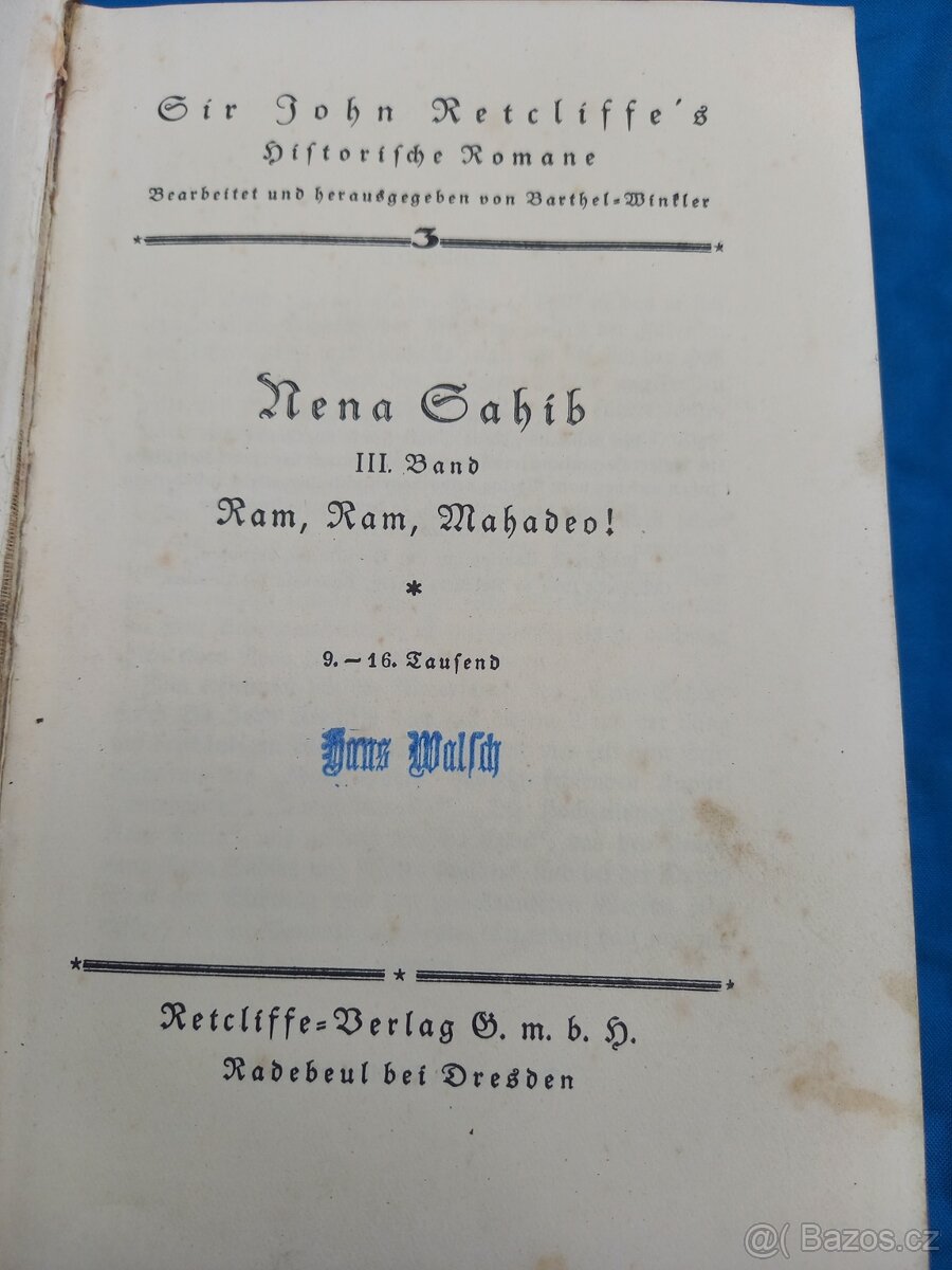 Předválečné knihy NĚMČINA - 13