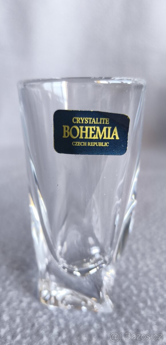 Crystalite Bohemia QUADRO dvě sady slenic na panáky - 13