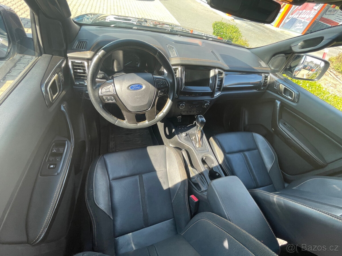 Ford Ranger 2.0 EcoBlue WildTrak ČR 1.majitel - 13