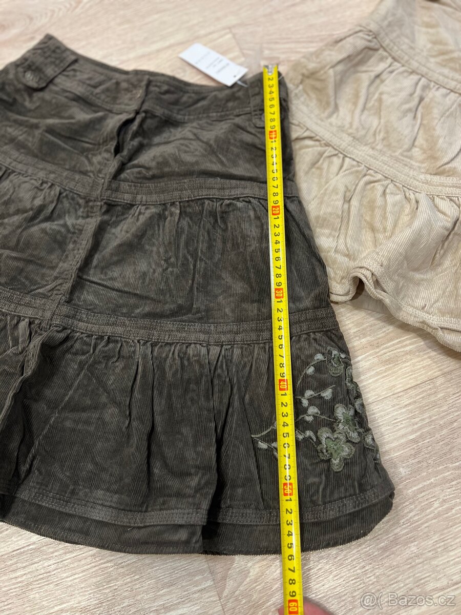 Nová sukně manšestr S,M,L,XL - 13