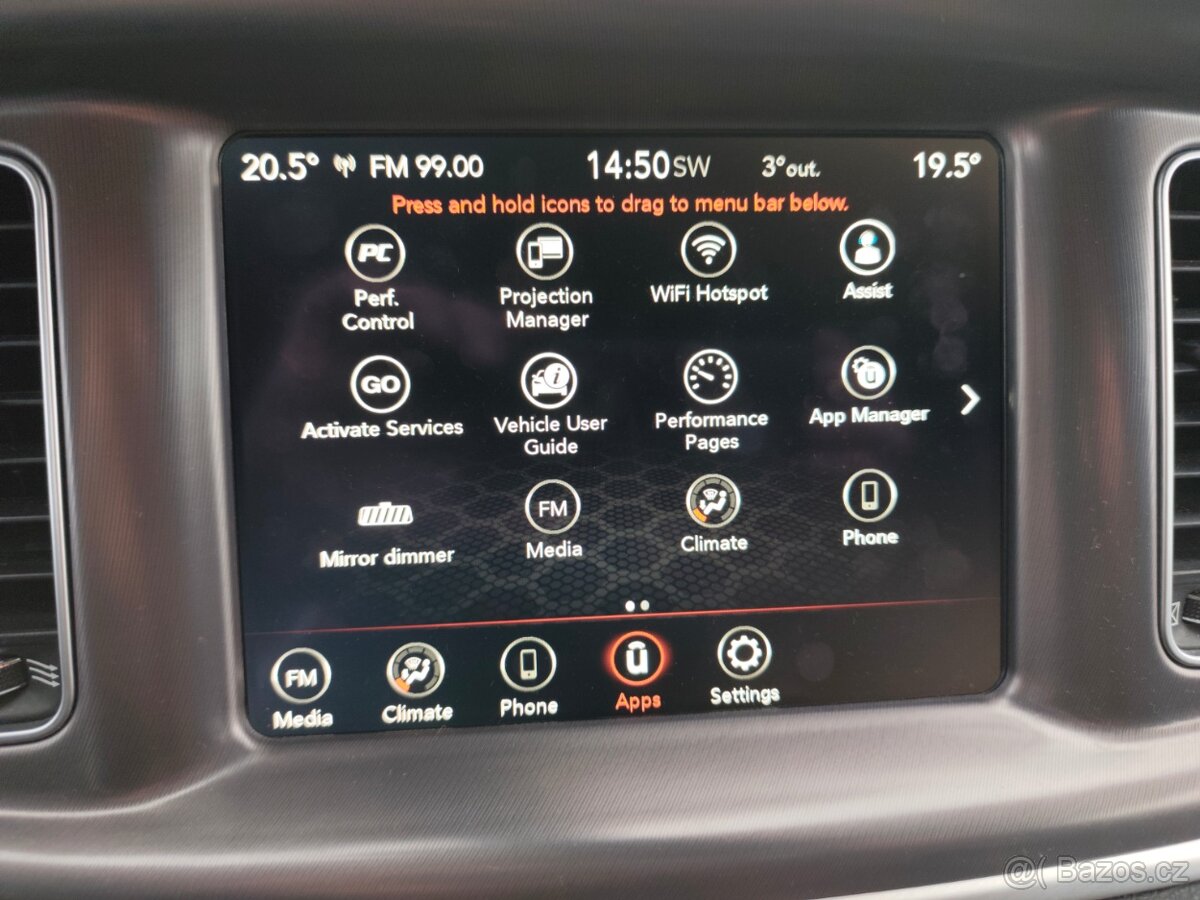 Dodge charger 5.7hemi 276kw rok výroby 2020 - 13