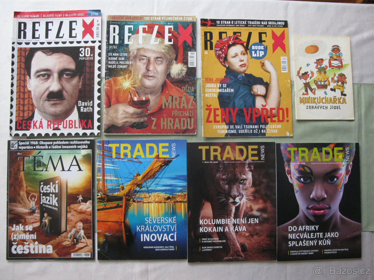 časopisy,Příběhy,zdraví,.,knihy,Dorka,recepty,OK,Motoristika - 13