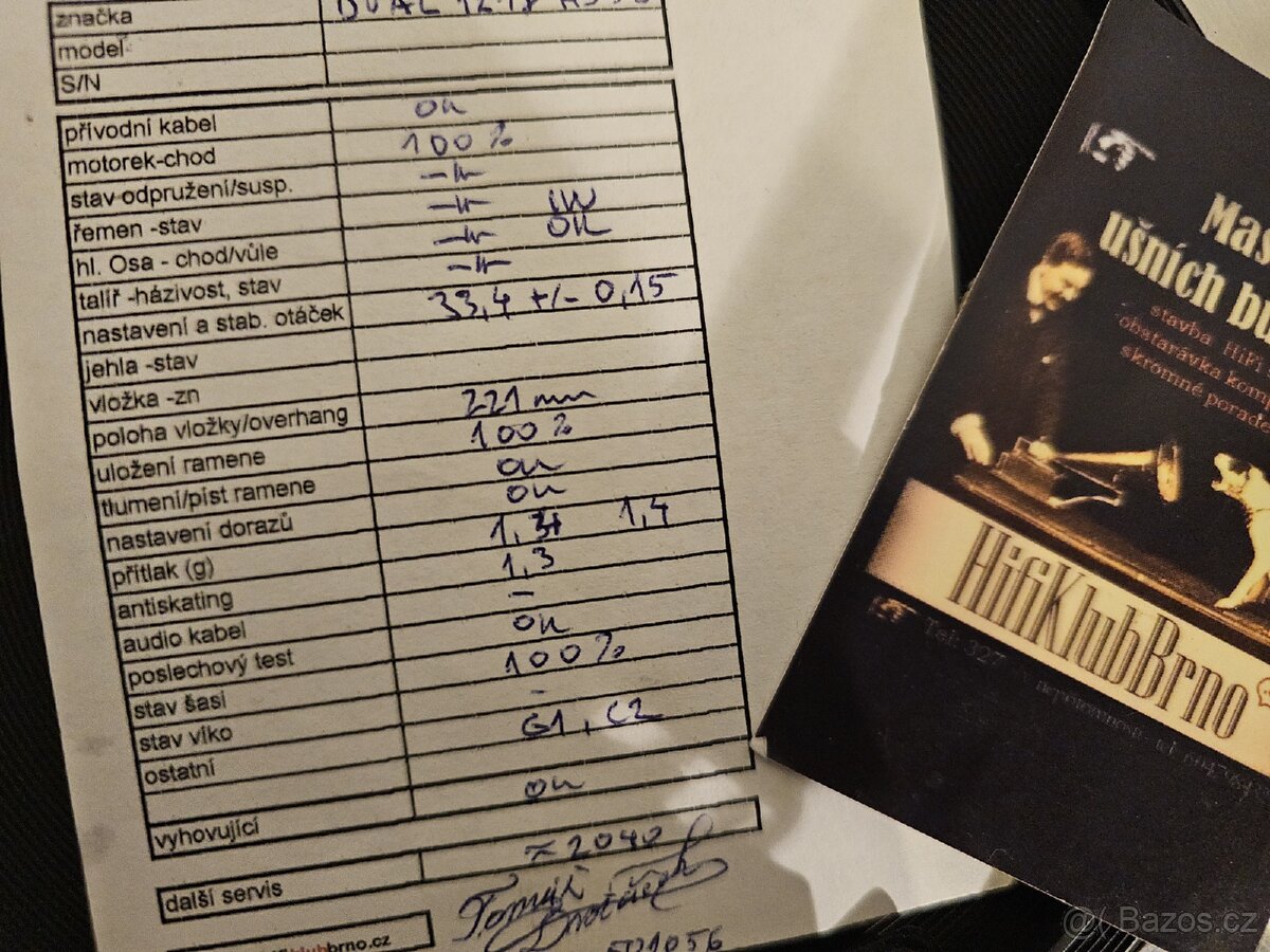 Gramofon DUAL Audiophile Concept zakázkový kus 200let záruka - 13