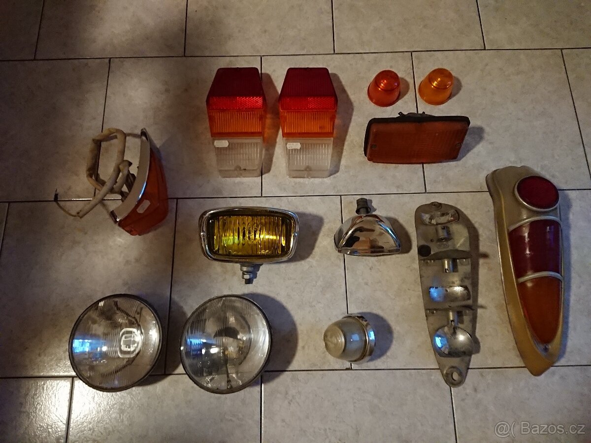 Prodám díly na veterány Fiat 600, Škoda, Volha 24,Favorit - 13