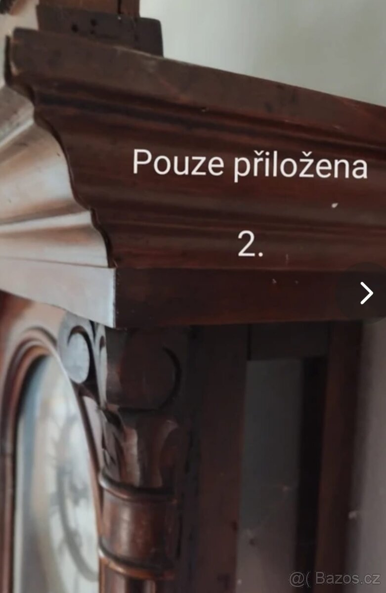 Starožitné nástěnné hodiny - 13