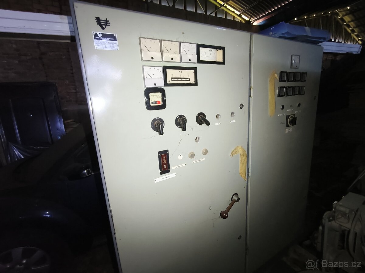 ČKD - MEZ FRENŠTÁT 50 KVA generátor elektro - 13