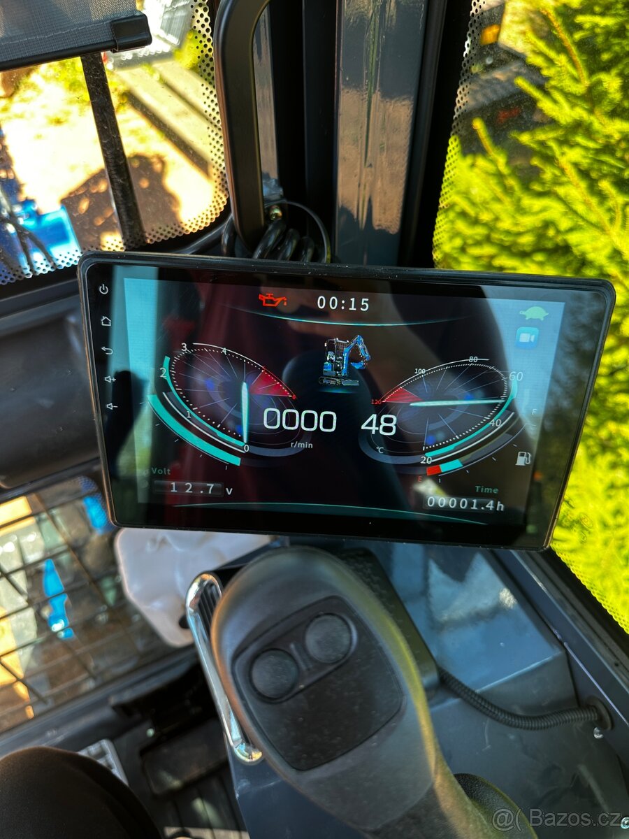 Minibagr Rippa R18 Pro Cab - poslední kus - 13