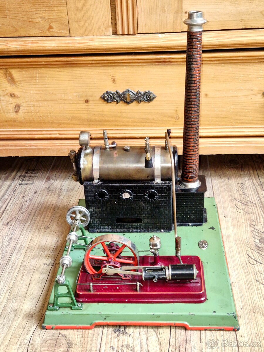Starožitný parní stroj Josef Falk - Bing Werke, JF BW, 1932 - 13