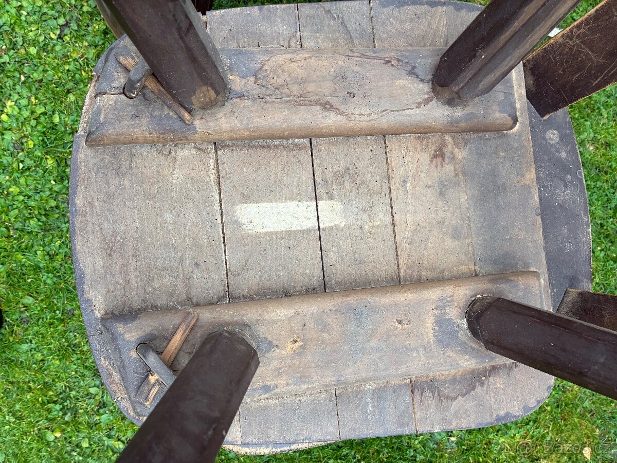 Židle z masivu 4x - 13