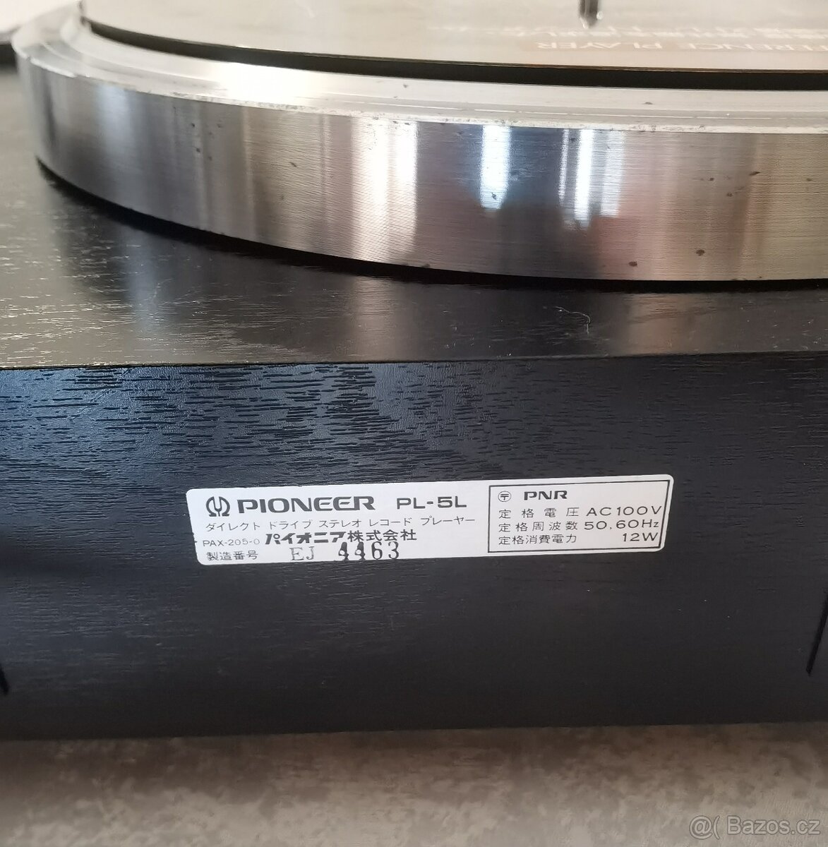 Gramofón Pioneer PL-5L - 13