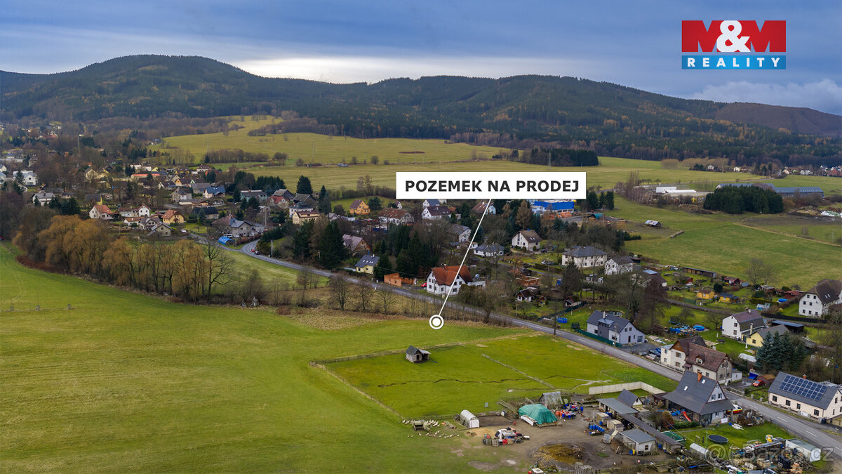 Prodej pozemku k bydlení, 1702 m², Liberec, ul. Ostašovská - 13