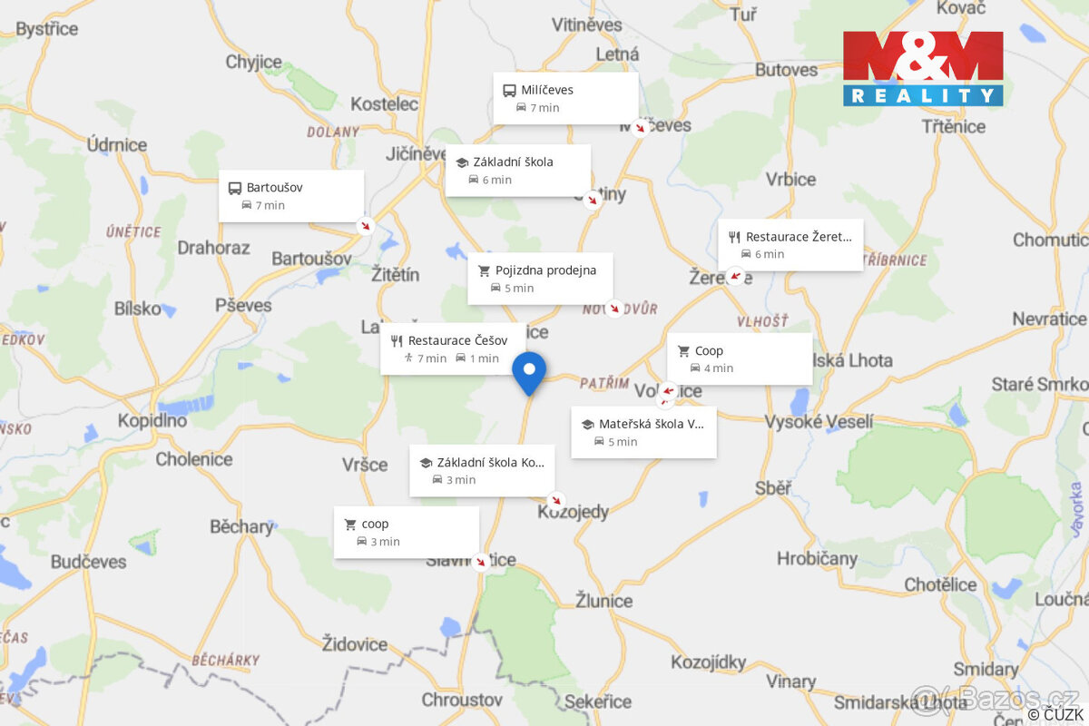 Prodej pozemku k bydlení v Češově - 13