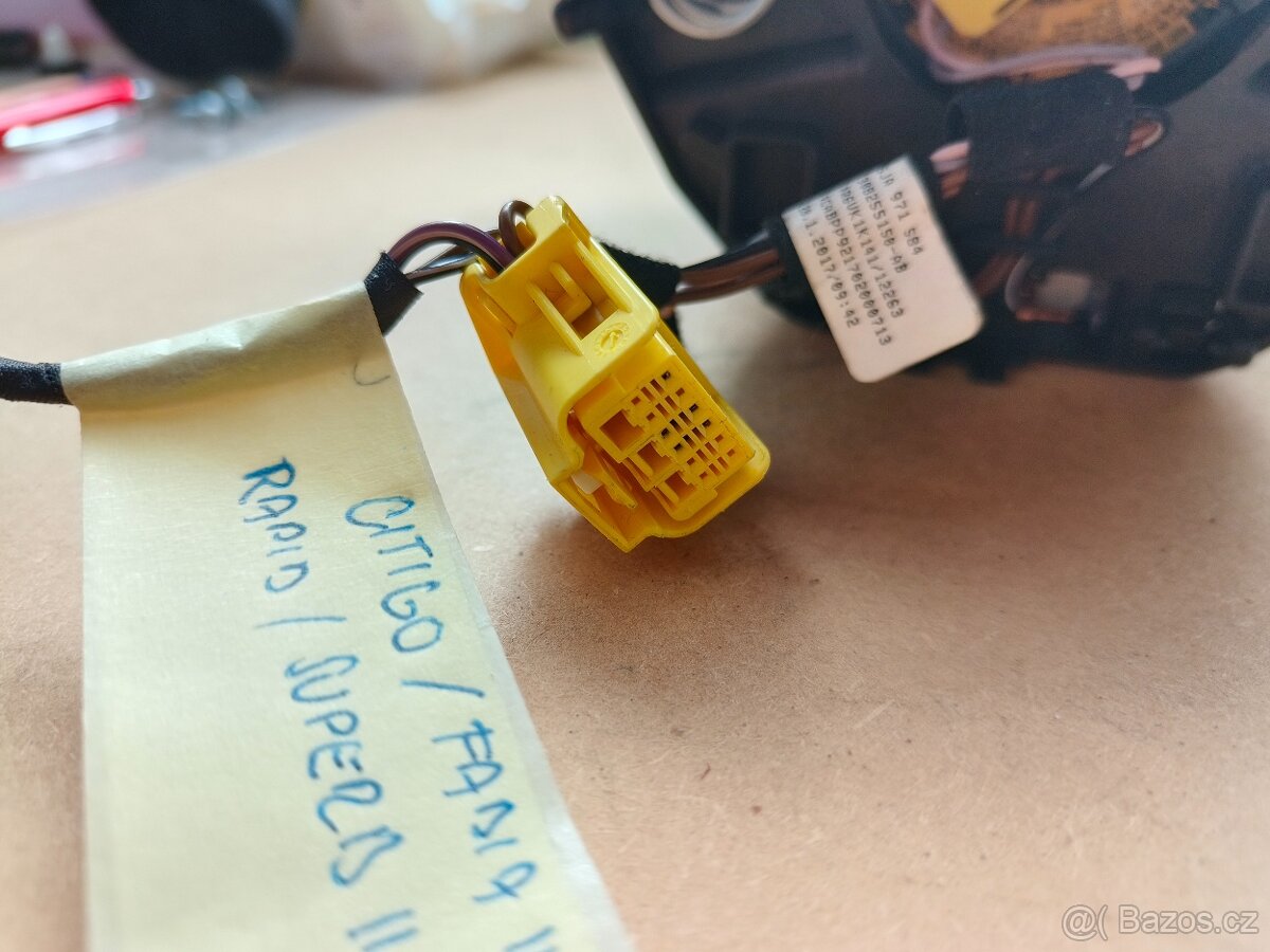 Řidičův airbag Škoda do volantu 2012 výše - 13