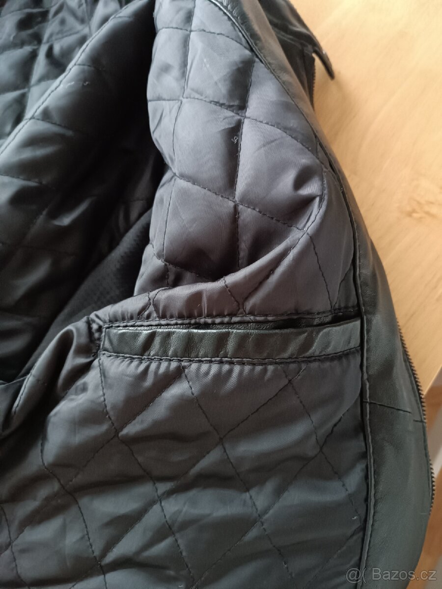 Pánská kožená bunda Brixton, XXXL. - 13