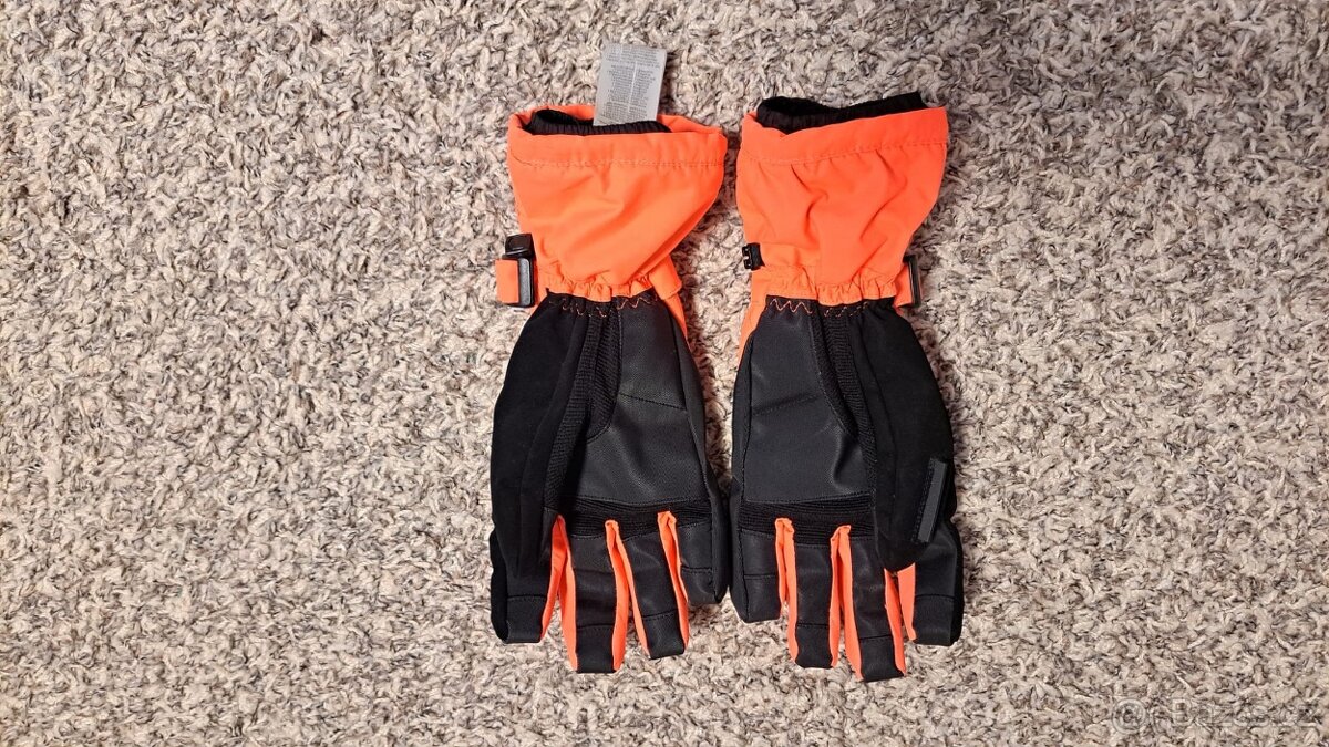 Zimní lyžařská bunda, kalhoty a rukavice vel. L Northfinder - 13