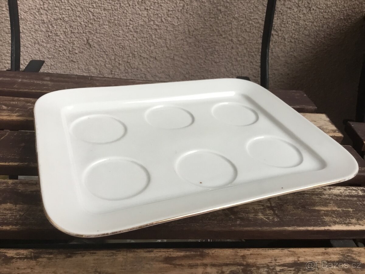 pullitr 1973, podtacek na odlivky, dzbanek RFH s textem - 13