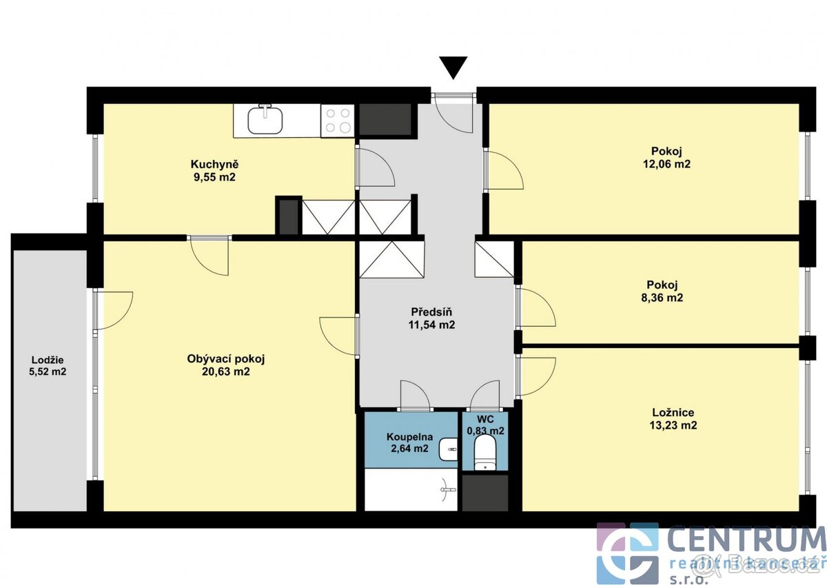 Podnájem nově zrekonstruovaného bytu 4+1, 85 m Hekrova, Pra - 13