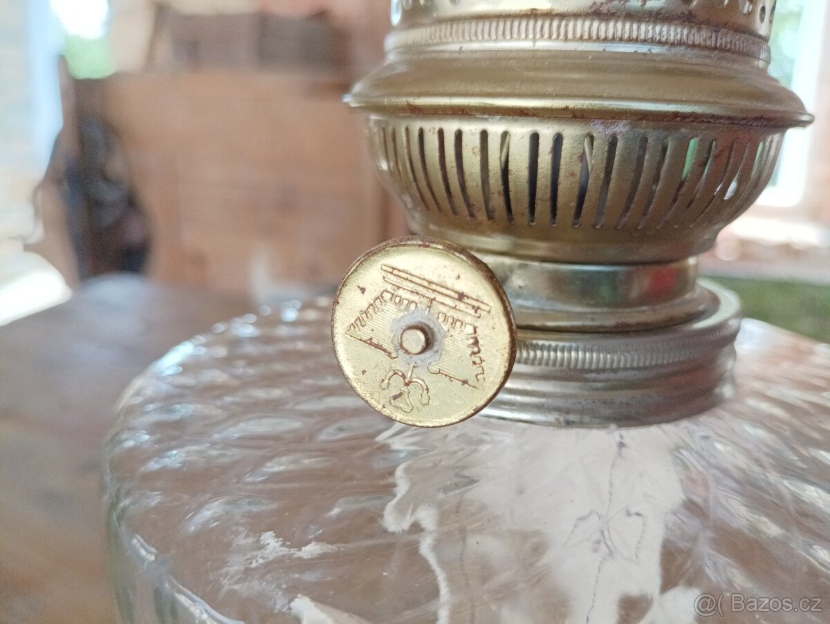 STAROŽITNÁ PETROLEJKA VE STYLU ART NOUVEAU, FRANCIE, 1900 - 13