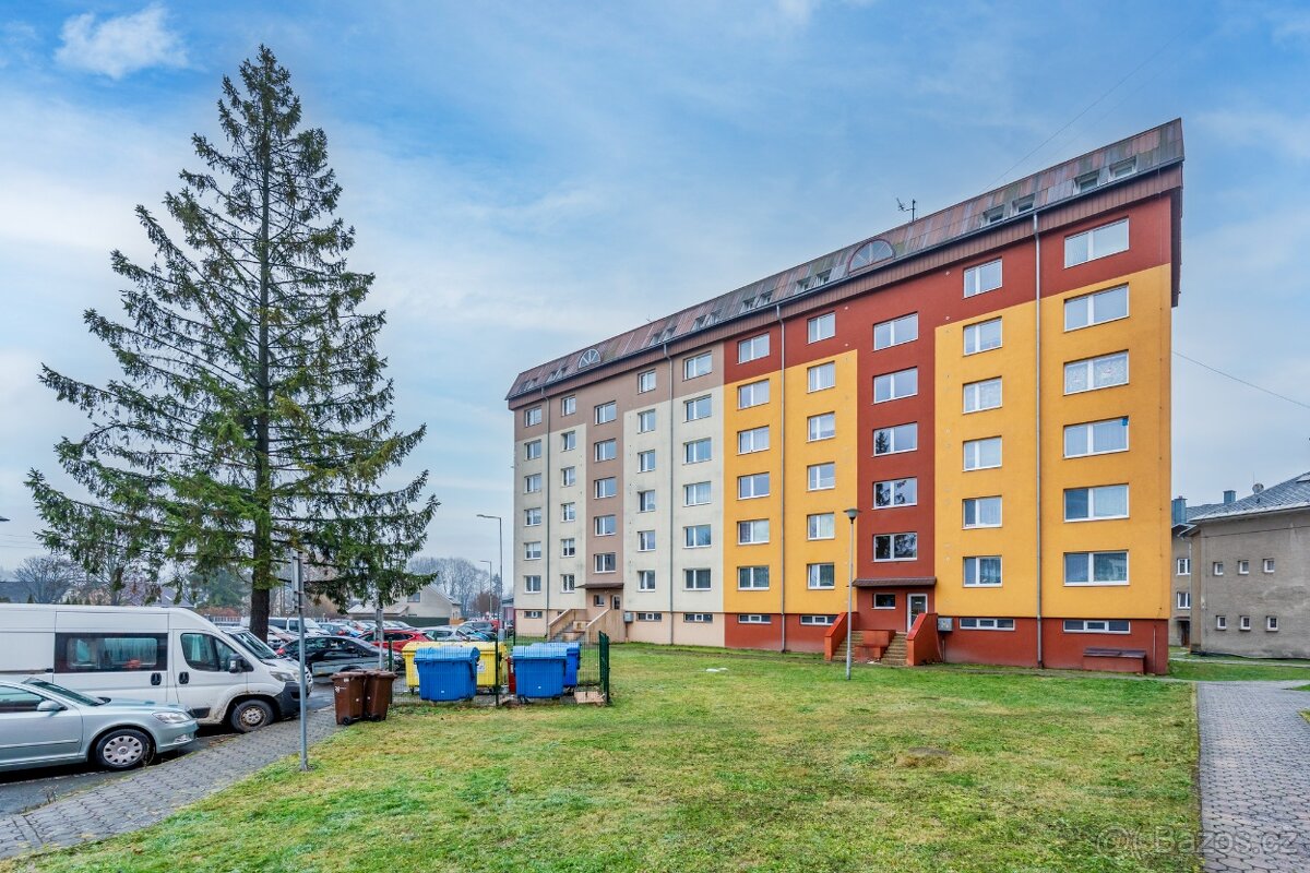 Prodej pěkného bytu 2+1 v centru Rýmařova v Jeseníkách - 13