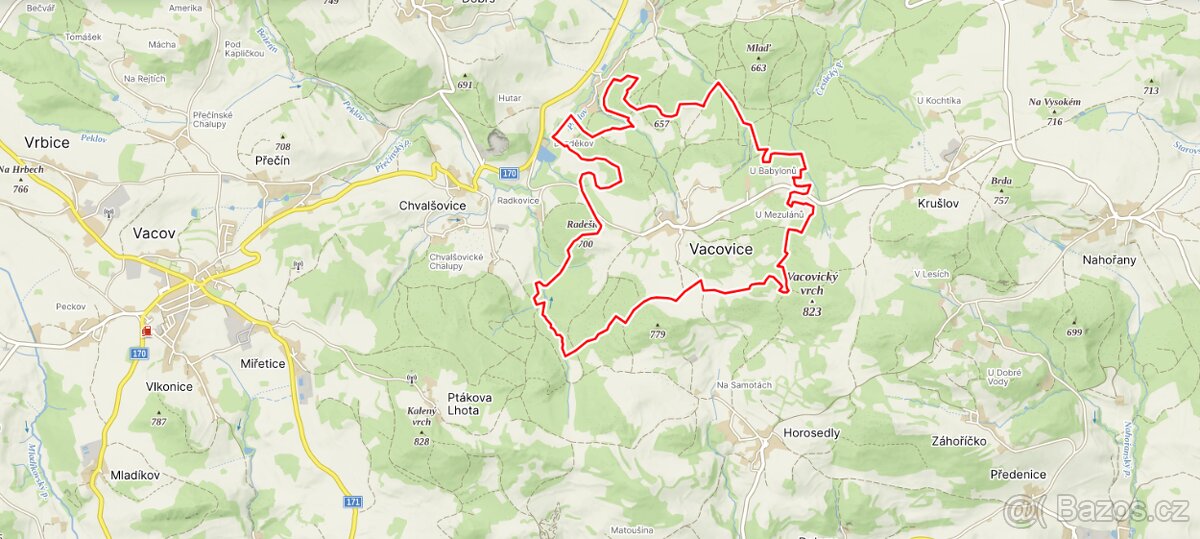 Prodej lesa 37567m2 - 13