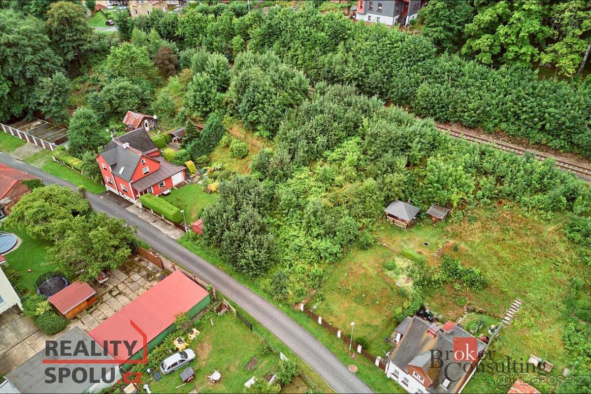 Prodej, pozemky/zahrada, 1018 m2, Zadní, Kraslice, Sokolov [ - 13