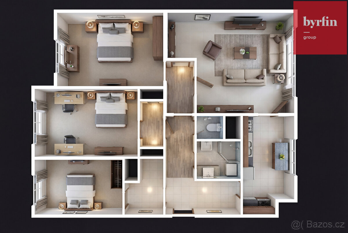 Prodej bytu 4+1, Sládkova, Opava - 13