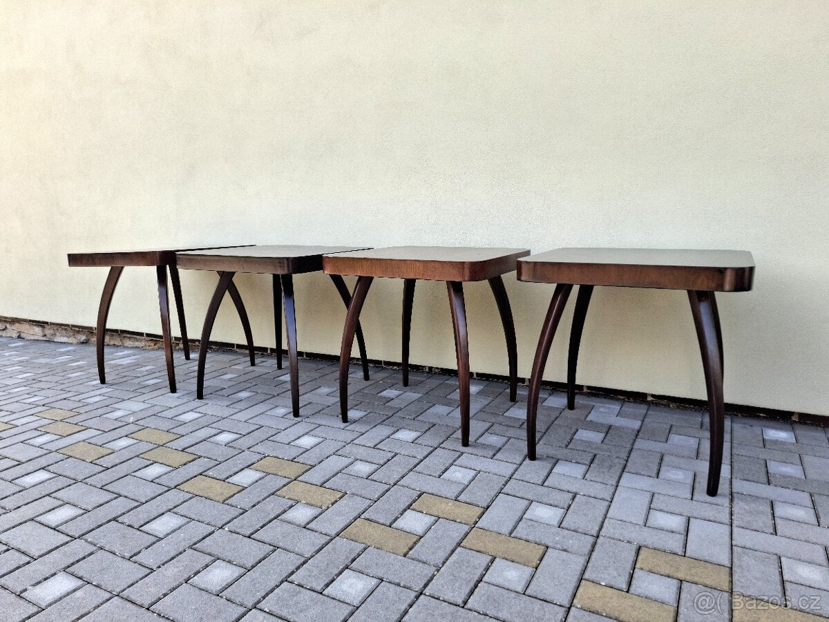 Konferenční stolek Halabala "pavouk" po renovaci - 13