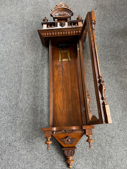 Velké 135 cm hodiny Gustav Becker. - 13