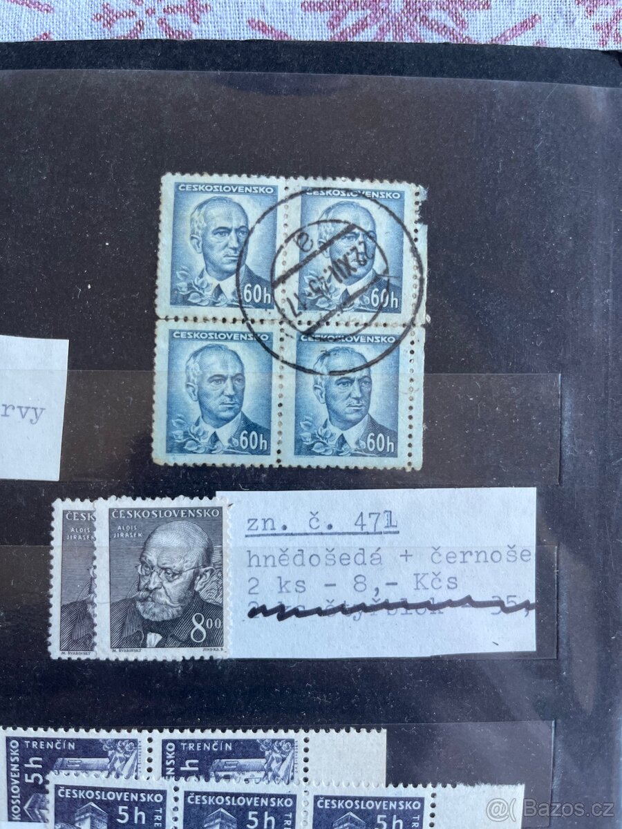 Zvláštnosti ČS. Známek - 13