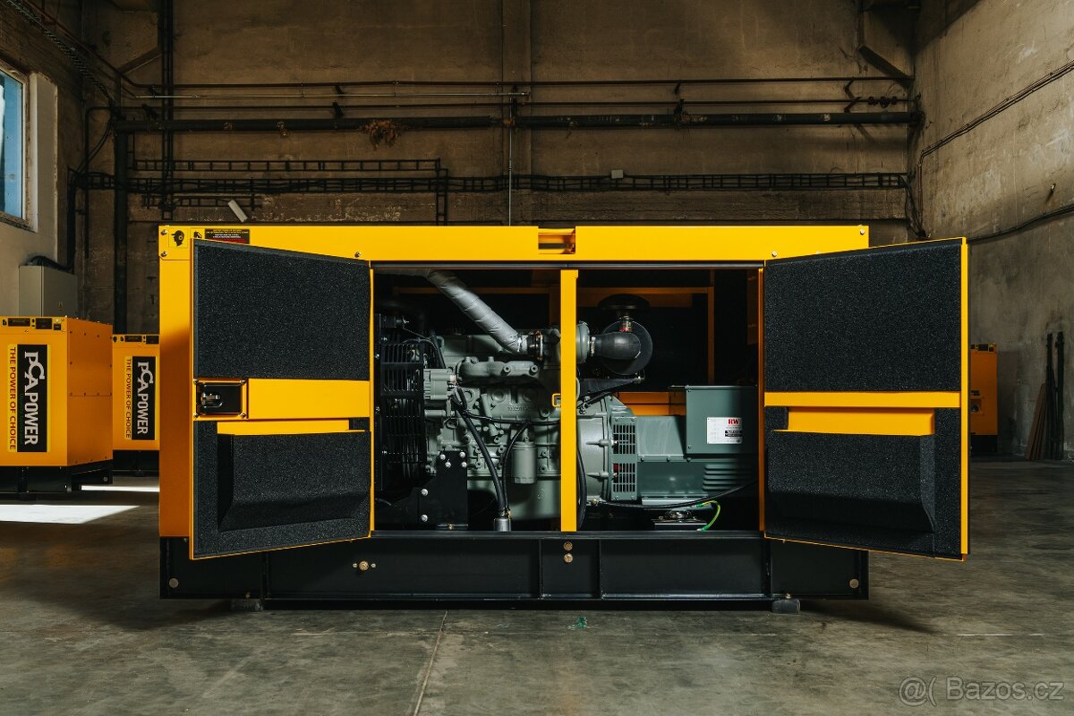 Naftová elektrocentrála PCA POWER PDE-44 kVA s ATS. - 13