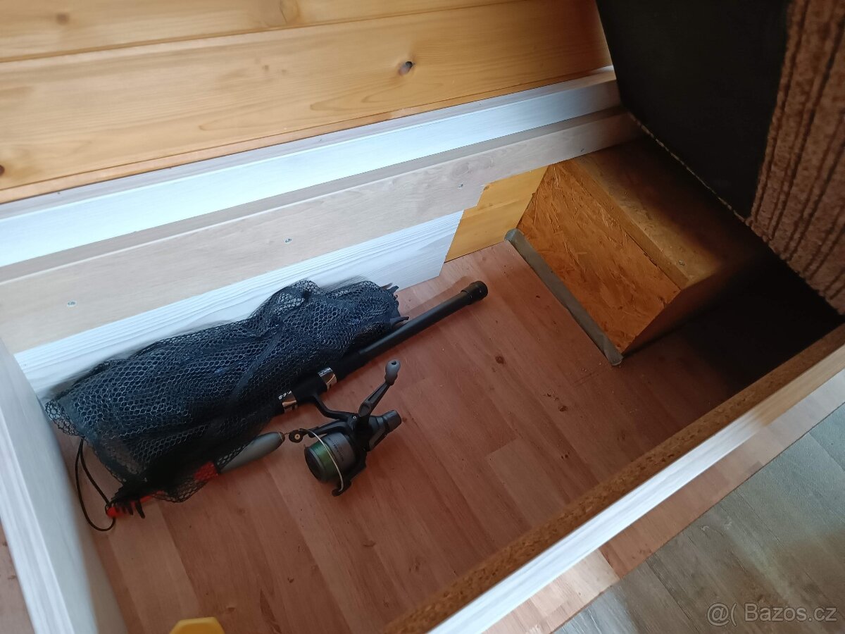 Mobilní chata s výklopnou terasou, maringotka, mobilheim - 13