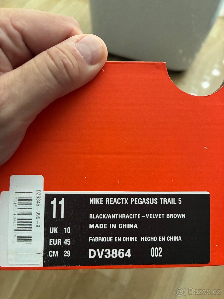 Nike ReactX Pegasus Trail 5 tenisky 45 - 13
