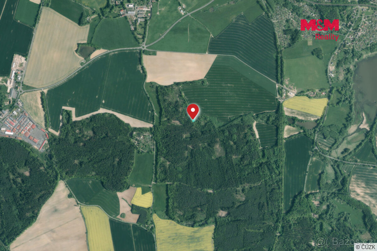 Prodej lesa, 1.757 m², Podhrad, Cheb - 13