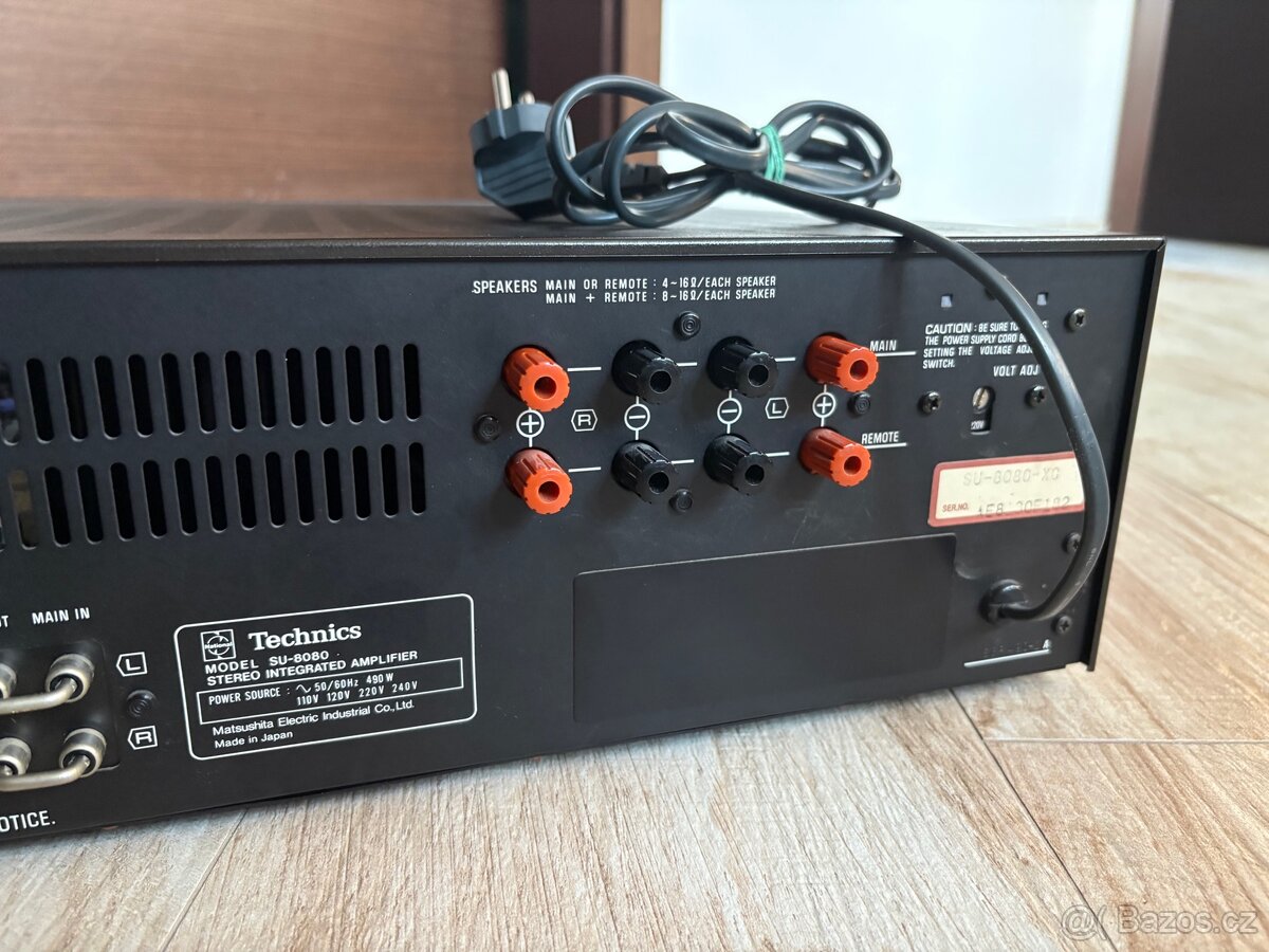 Zesilovač Technics SU-8080 Stereo Amplifier - 13