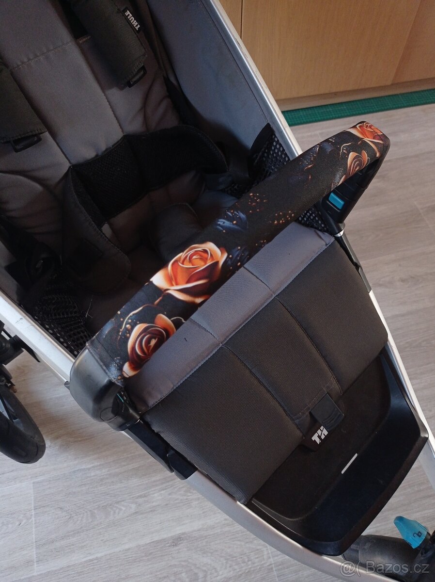 Potah klasický univerzální na madla kočárku - 13