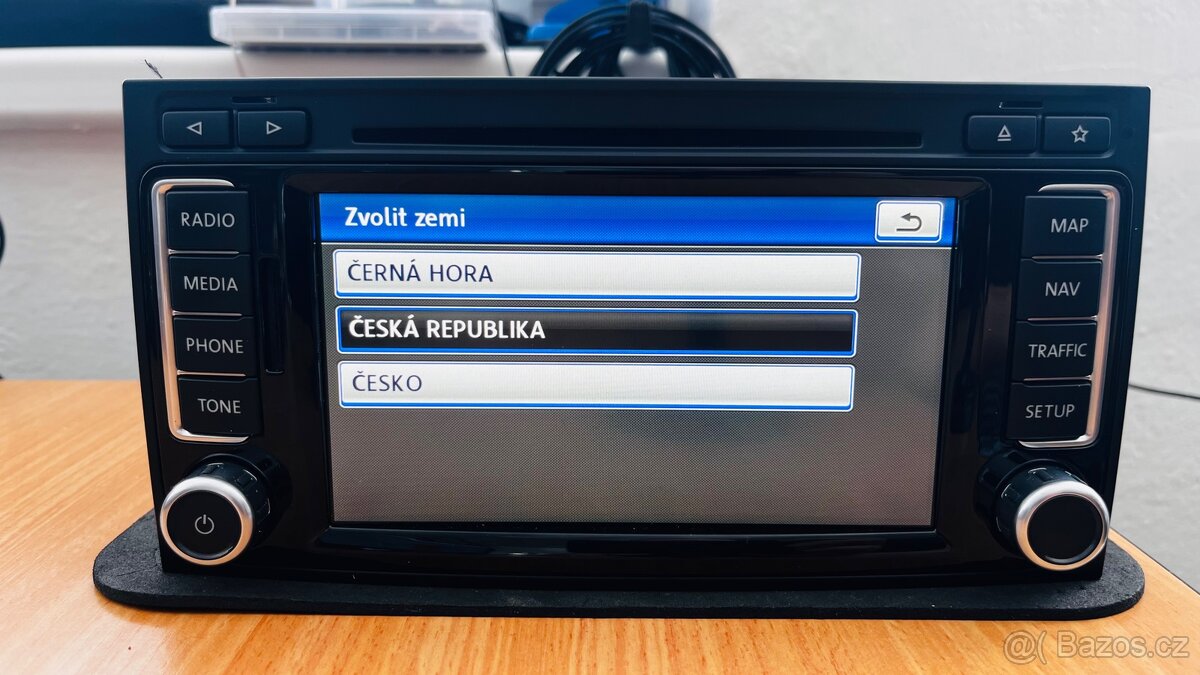 Rádio RNS 510 - Multivan / Touareg - RNS510 - DAB+ LED, SSD - 13