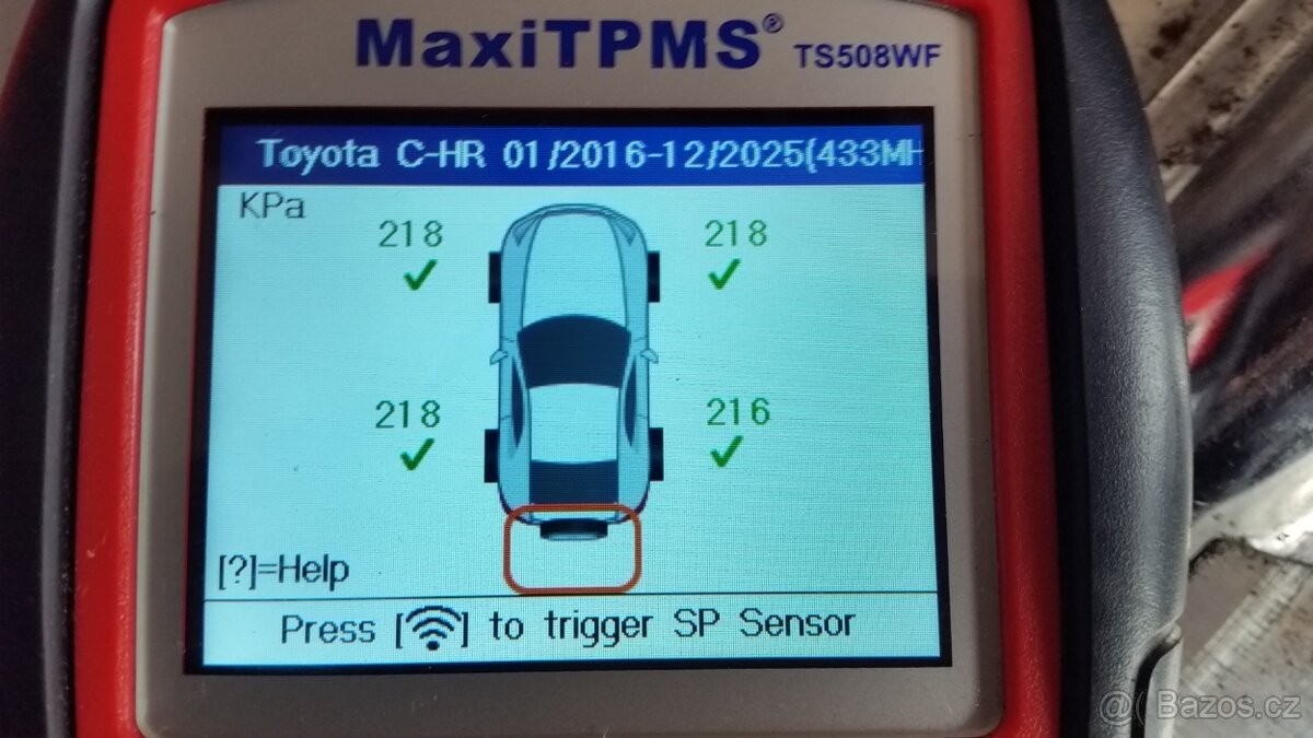 zimní sada TOYOTA C-HR R17 pneu 215/60/17 BICOLOR - 13