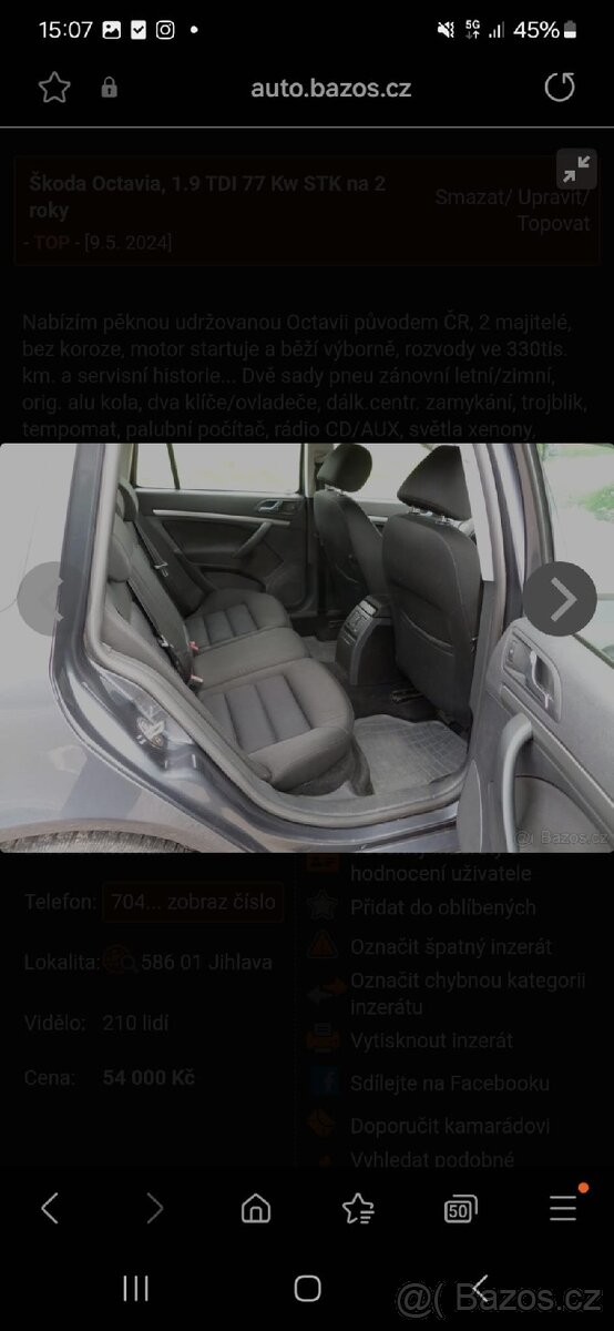 Prodám Škoda Octavia 2 - 13