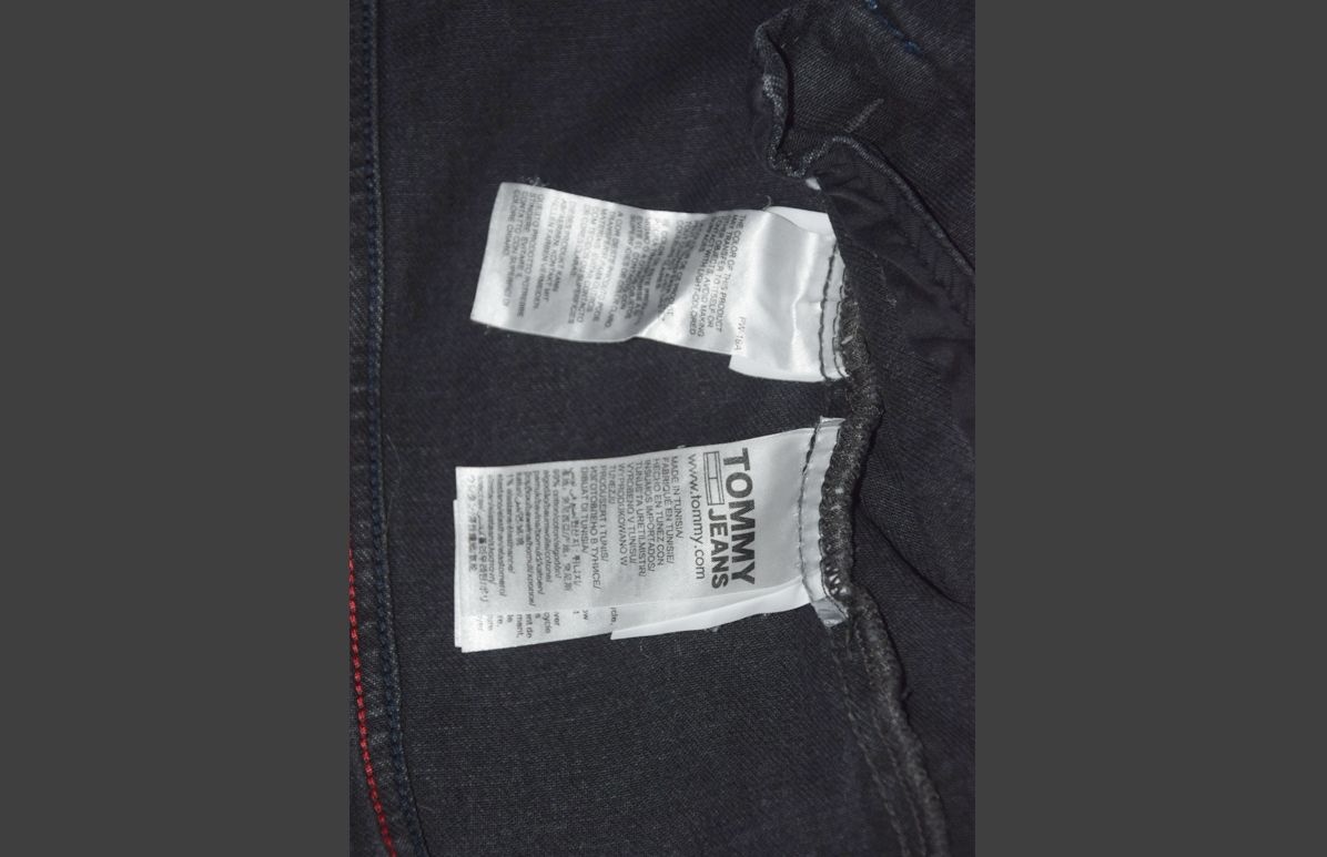 HILFIGER TOMMY Jeans - džíska, bunda ,velikost "M", NOVÁ - 13